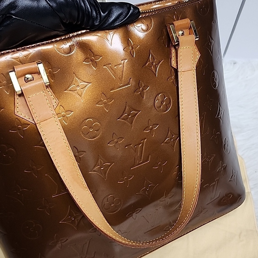 Louis Vuitton Shiny Copper Tote - Picture 10 of 10